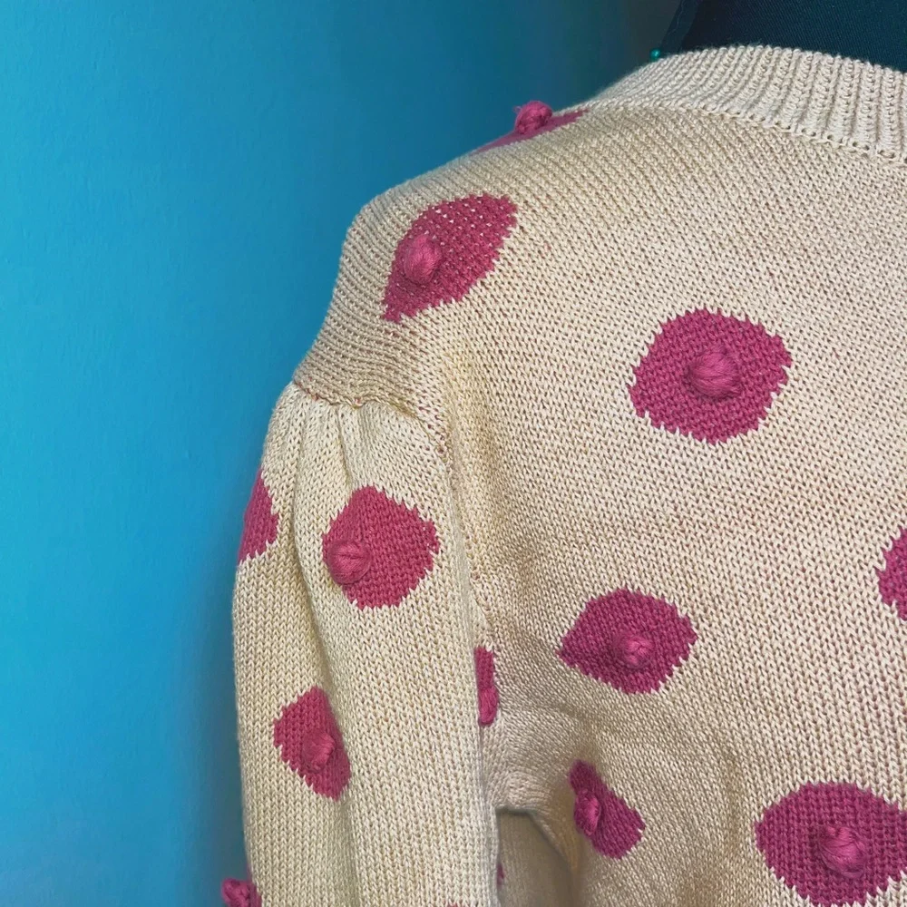 Fashion Brand Company Nipple Knit Sweater XL/1XL - Picture 7 of 8